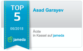 Jameda Top 5 HNO-Ärzte Kassel – Asad Garayev